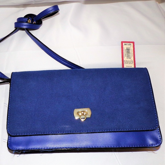 Merona Handbags - Women's Small Blue Purse